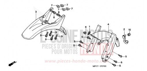 KOTFLUEGEL, VORNE FMX6506 de 2006
